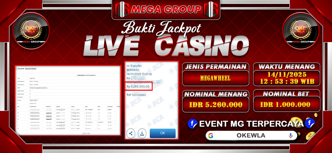 Bukti JP situs Okewla hari Sabtu, 15 November 2025